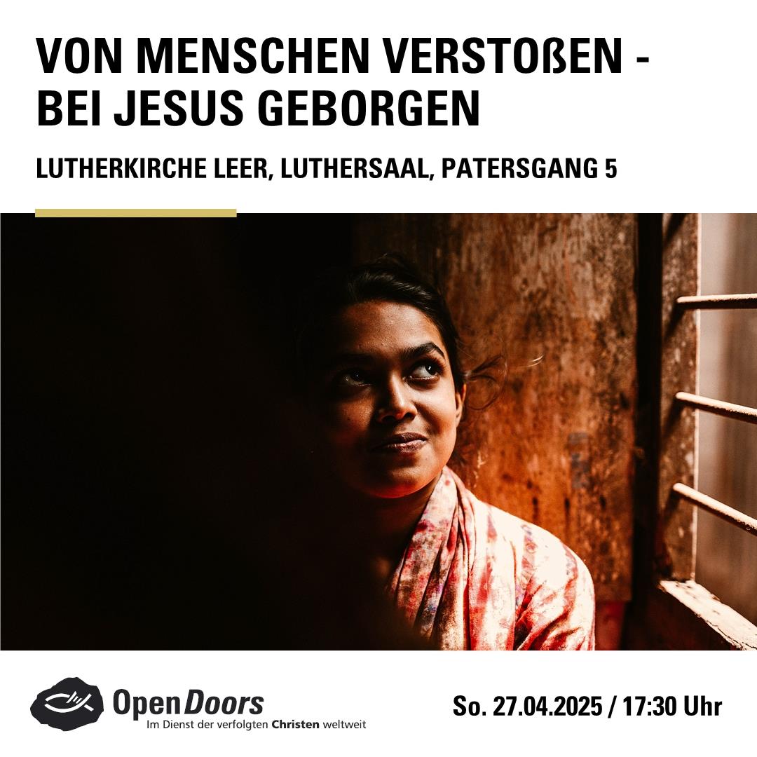 Von Menschen verstoßen - bei Jesus geborgen.